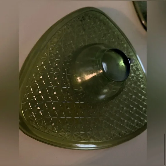 Antique (1960's) Indiana Glass Retro Style Serveware Set - Picture 8 of 8